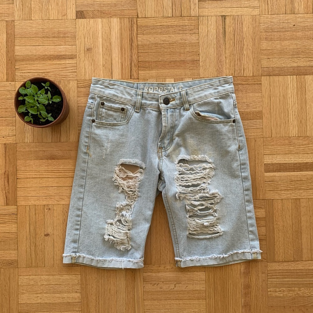 🔵 Aeropostale Jean Shorts (Waist 31)
